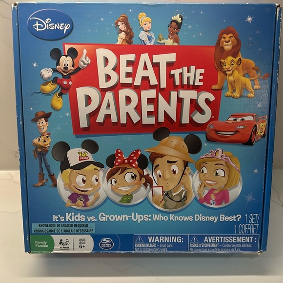 Beat the Parents: Disney Compete against your parents!  2011 - Picture 1 of 3